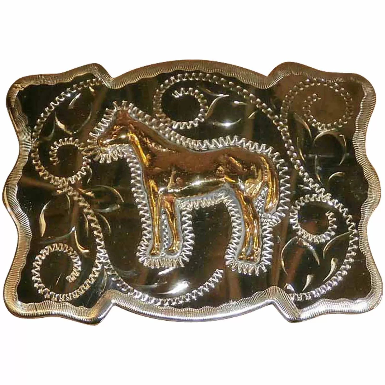 Rockmount American Stallion Western Belt Buckle Fashion