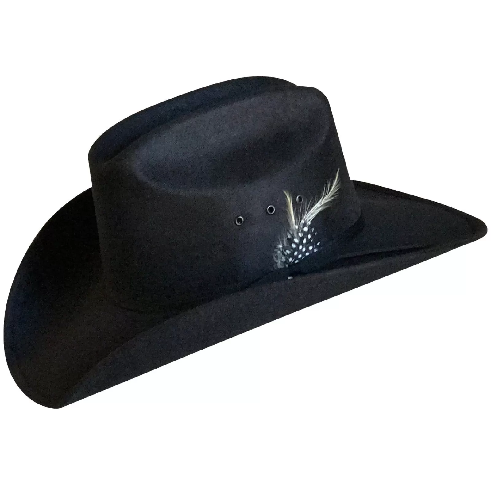 Rockmount Black Ultra-Felt Western Cowboy Hat Online