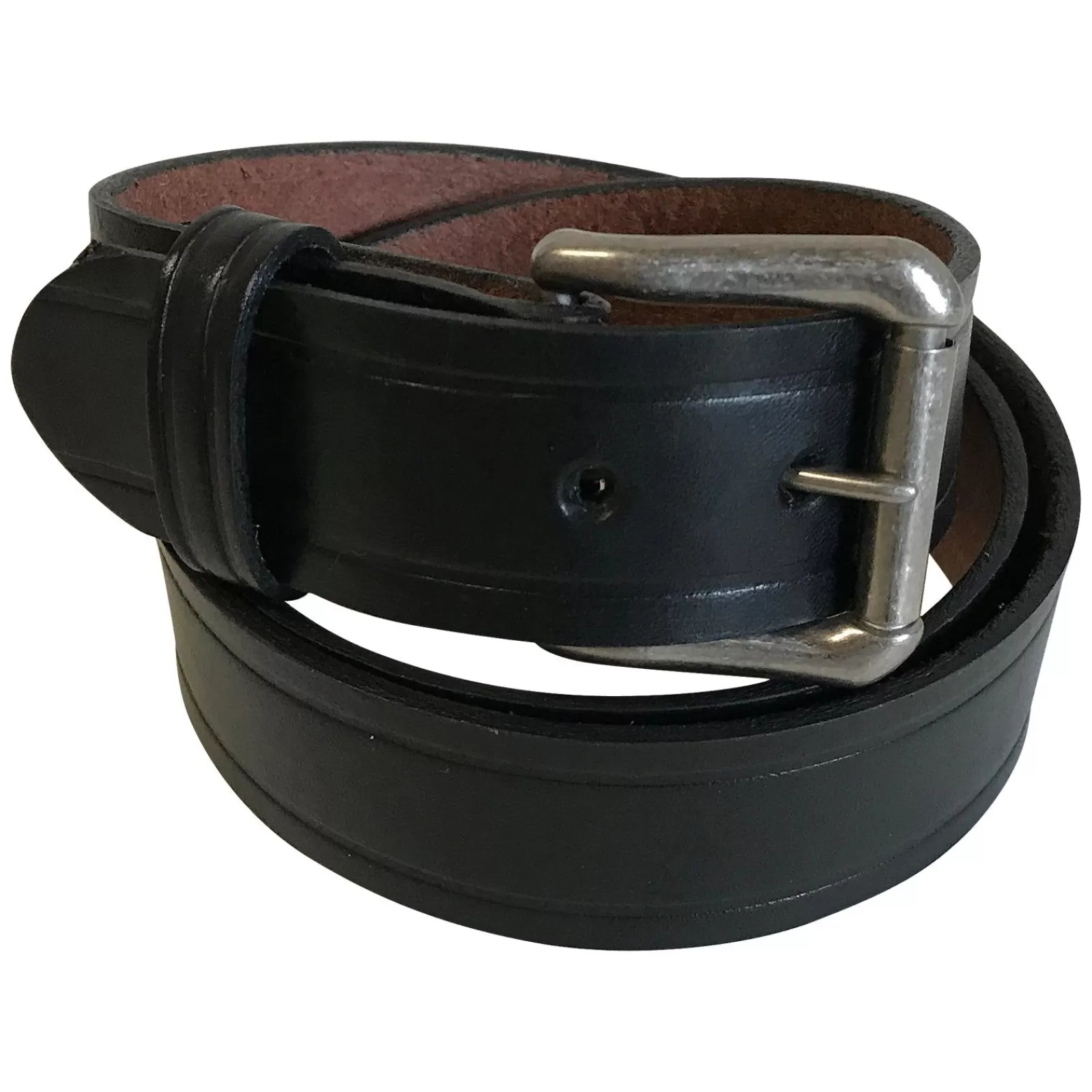 Rockmount Classic Genuine Black Leather Western Belt Outlet