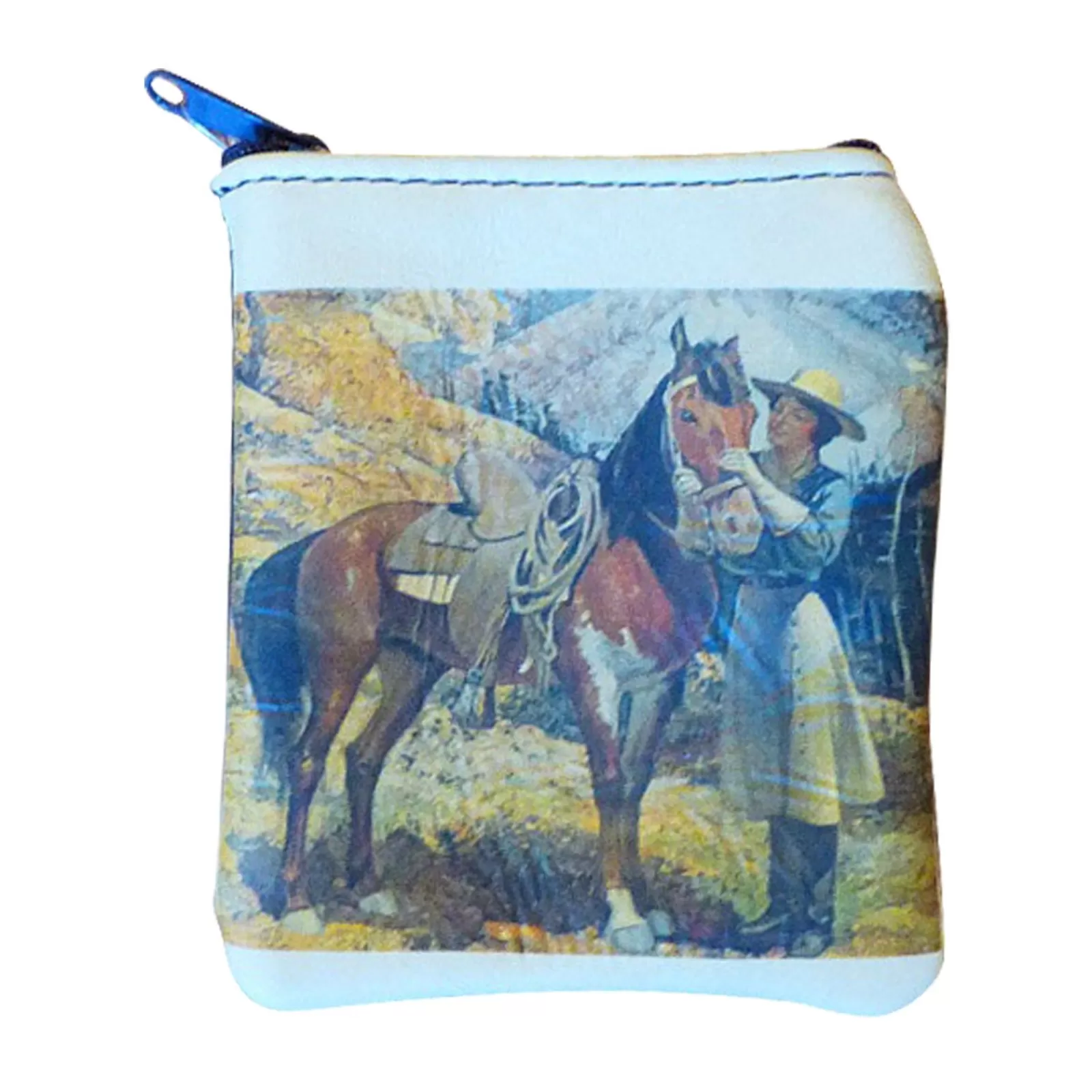 Rockmount Cowgirl Split Skirt Leather Western Coin Purse Online