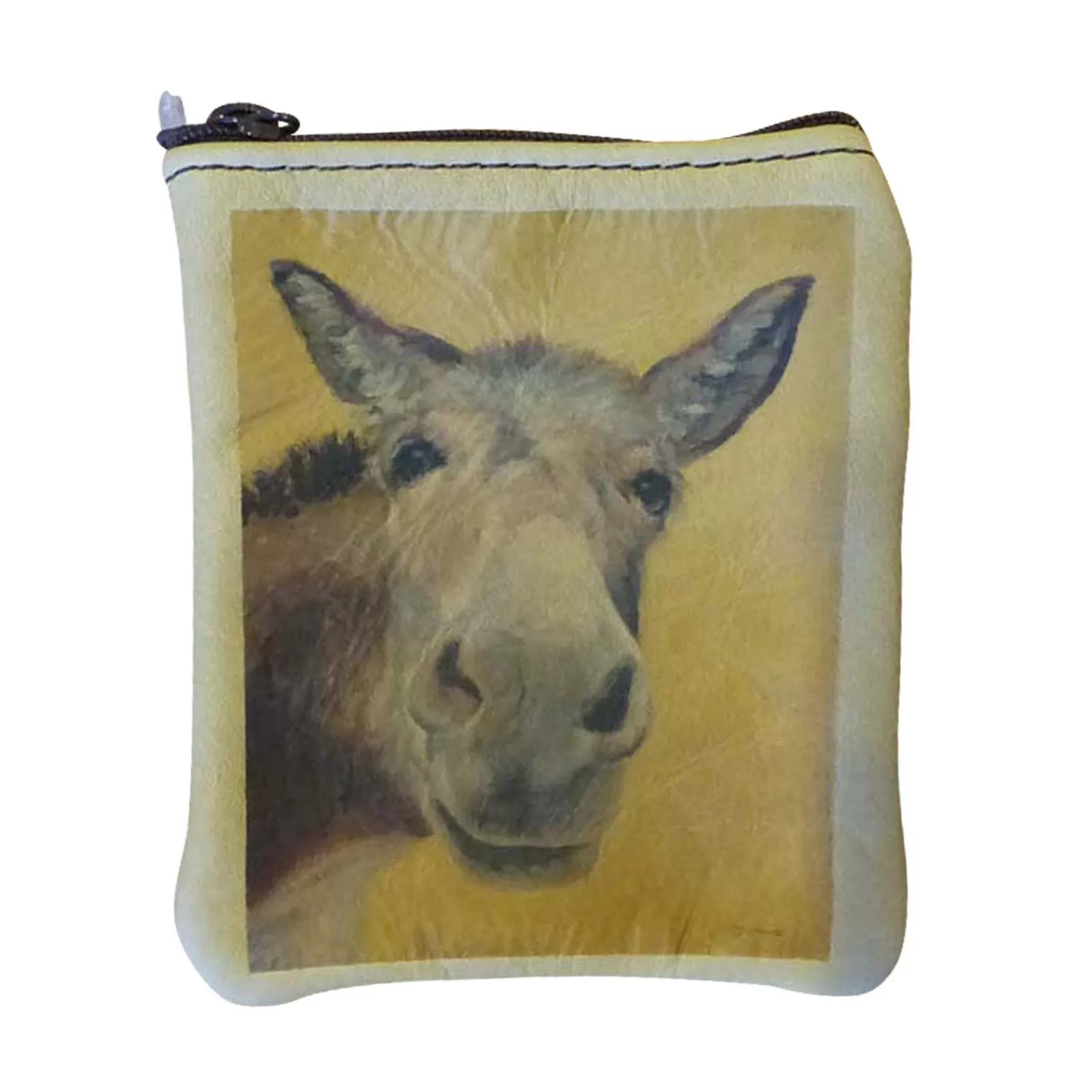 Rockmount Donkey Rescue Me Leather Western Coin Purse Cheap