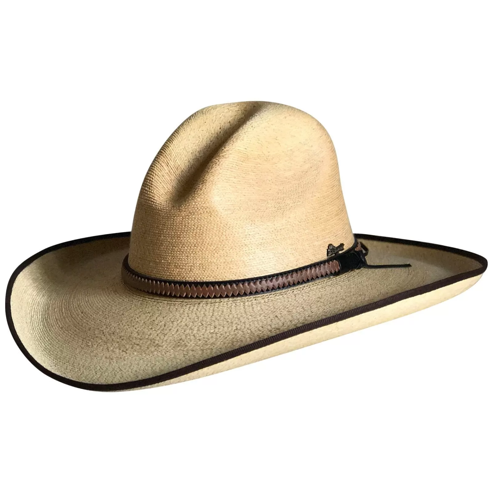 Rockmount Fine Palm Straw Golden Gus Western Cowboy Hat Hot