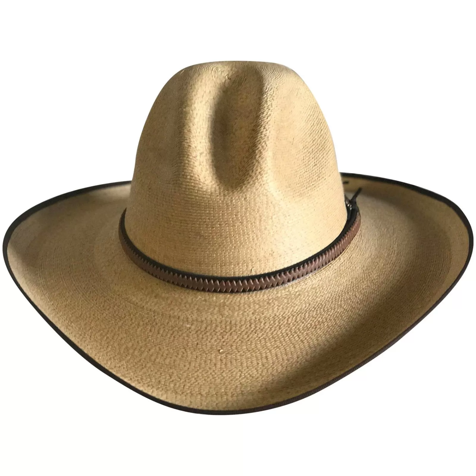 Rockmount Fine Palm Straw Golden Gus Western Cowboy Hat Hot