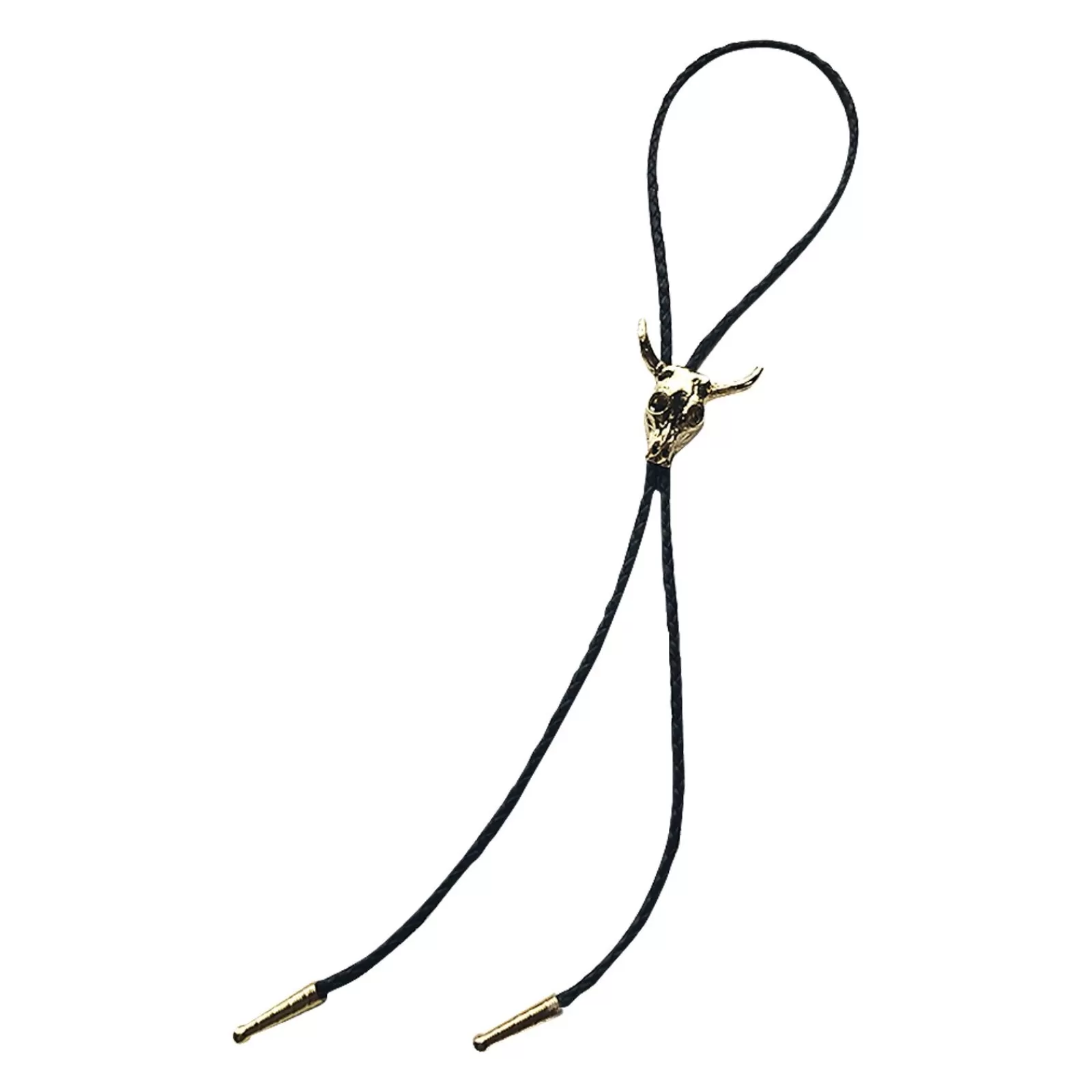 Rockmount Gold Steer Skull Western Bolo Tie Sale