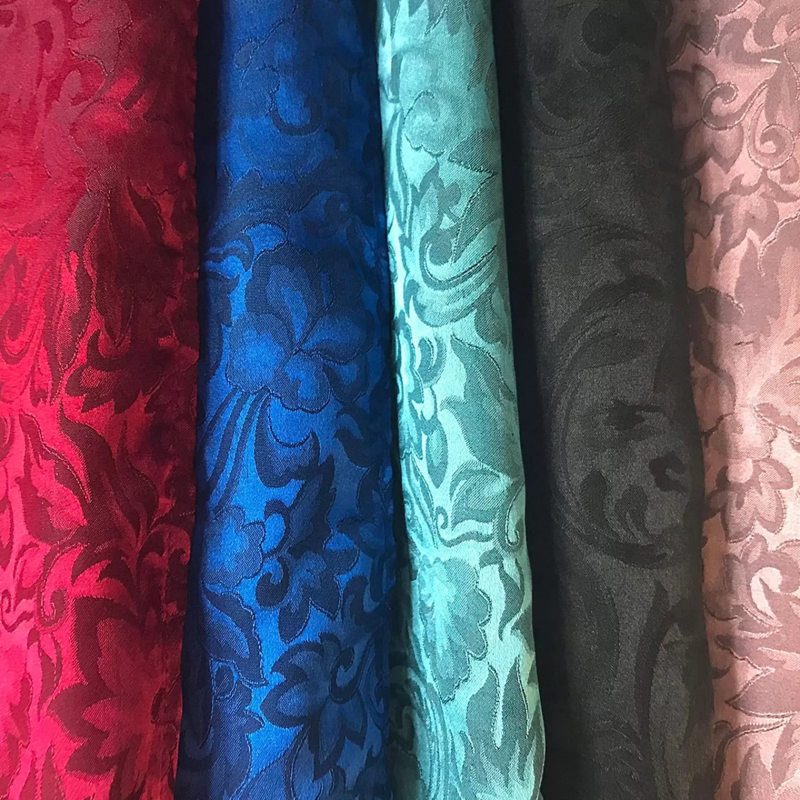 Rockmount Jacquard Scarves In Fine 100% Rayon (2 Colors) Outlet