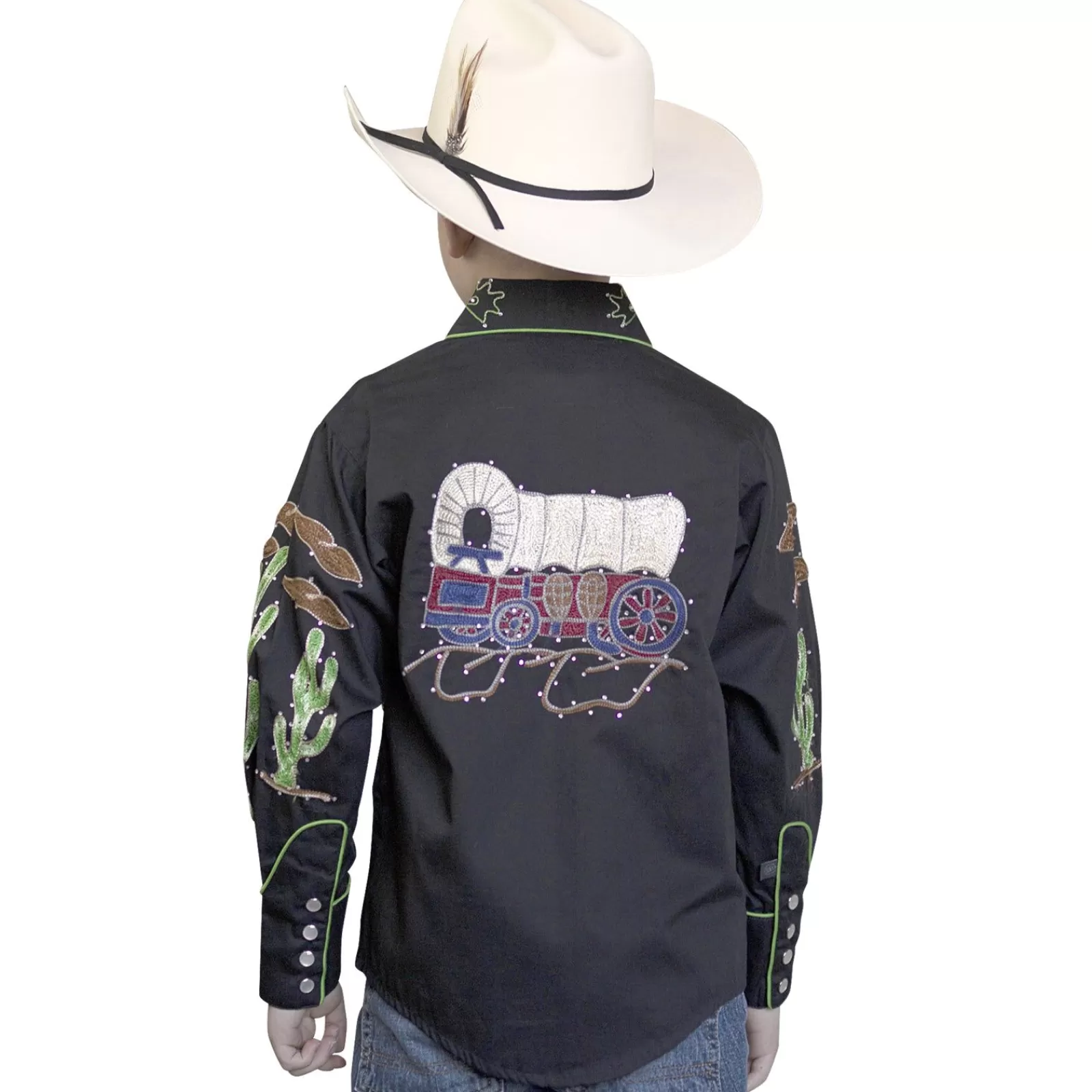 Rockmount Kid'S Embroidered Porter Wagoner Vintage Western Shirt Discount