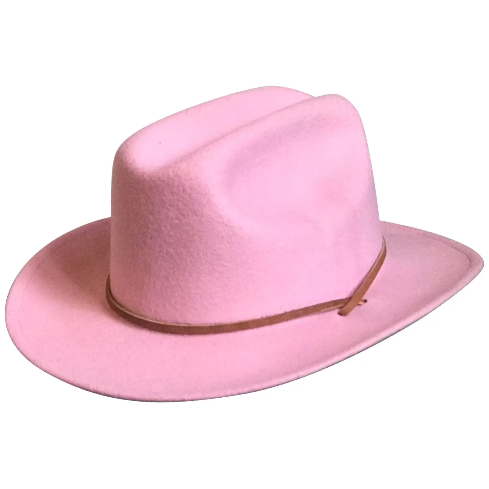 Rockmount Kid'S Pink Felt Western Cowgirl Hat With Chin Strap Clearance