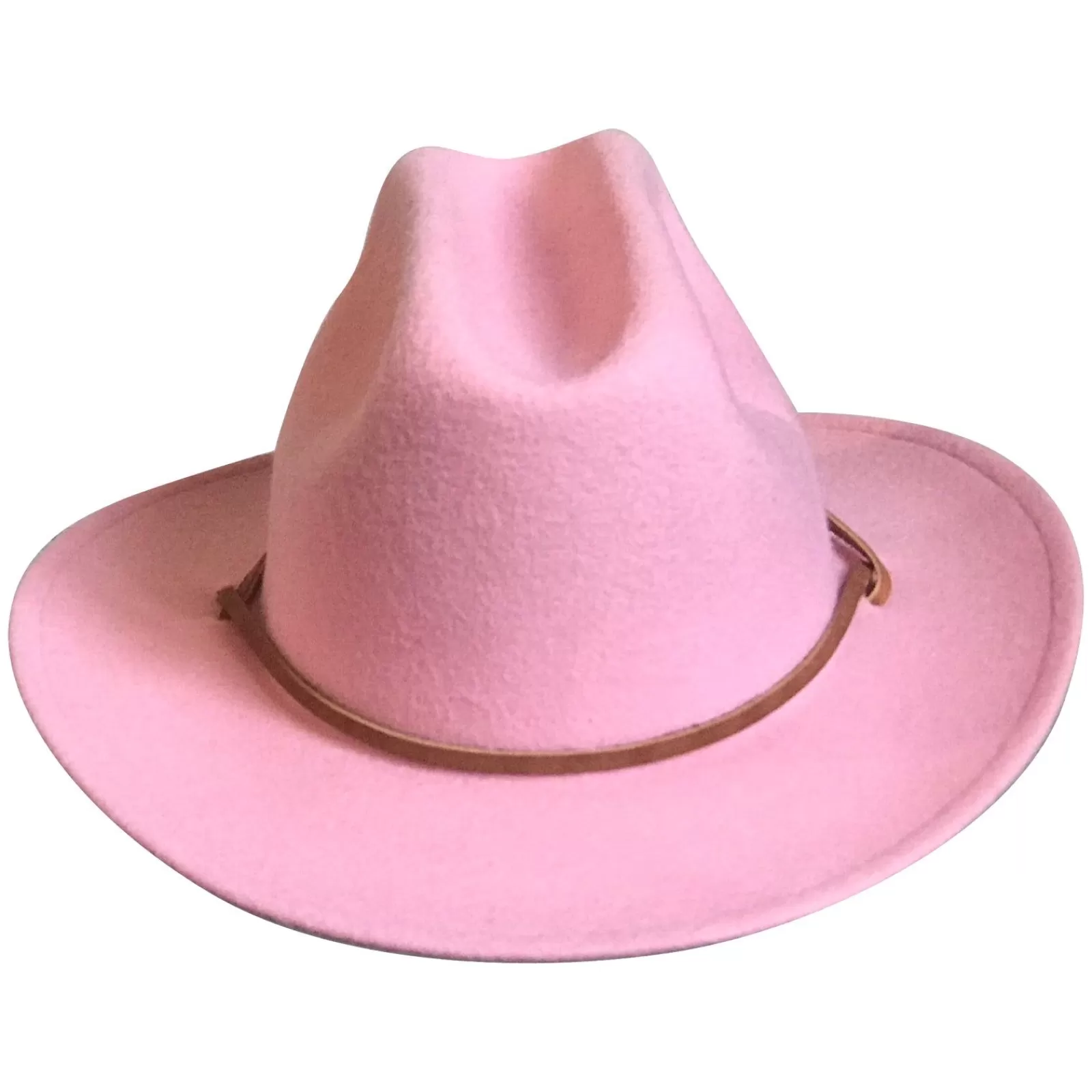 Rockmount Kid'S Pink Felt Western Cowgirl Hat With Chin Strap Clearance