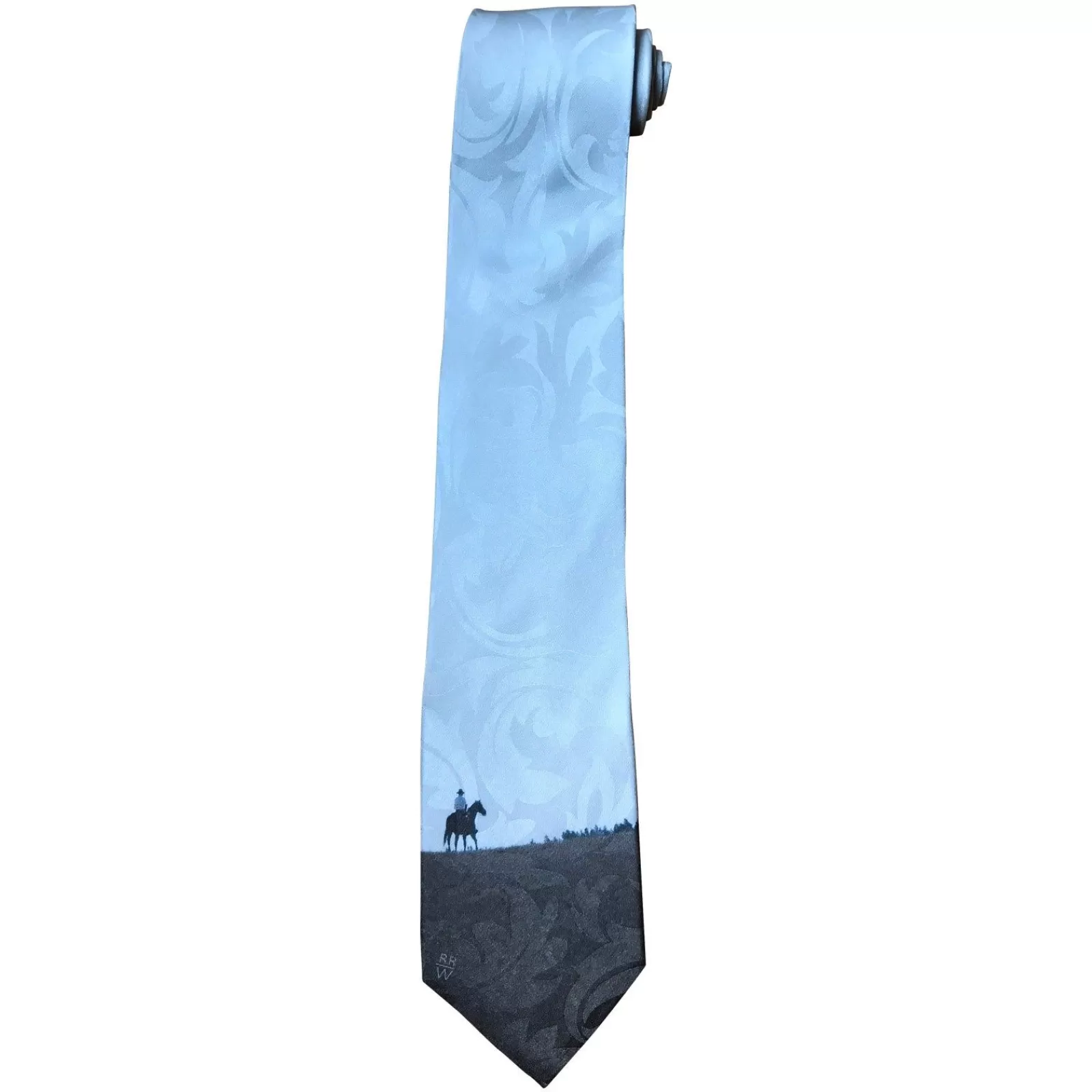 Rockmount Limited-Edition Big Horn Rider Silk Tie Hot