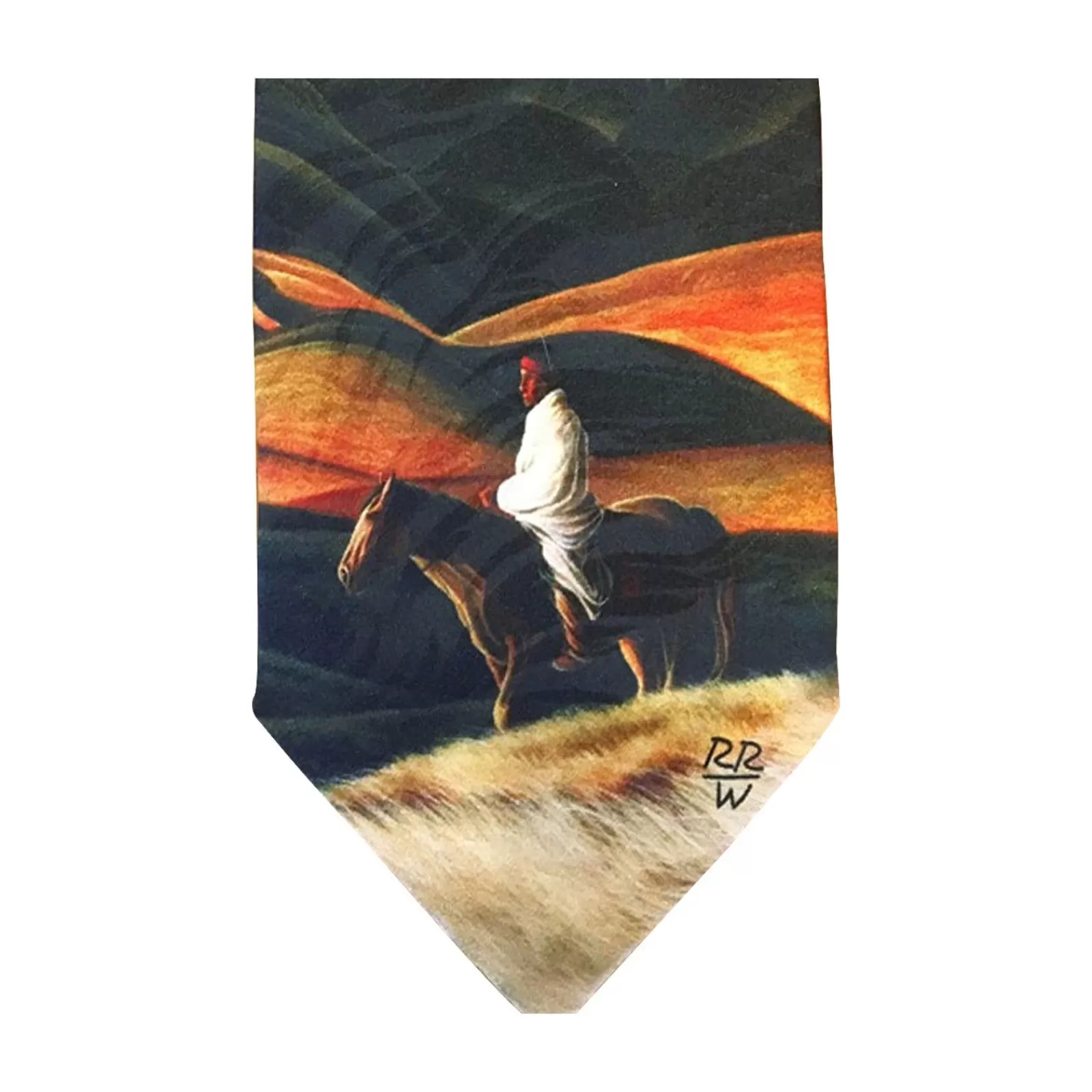 Rockmount Limited-Edition Desert Overlook Silk Tie By William Haskell Shop