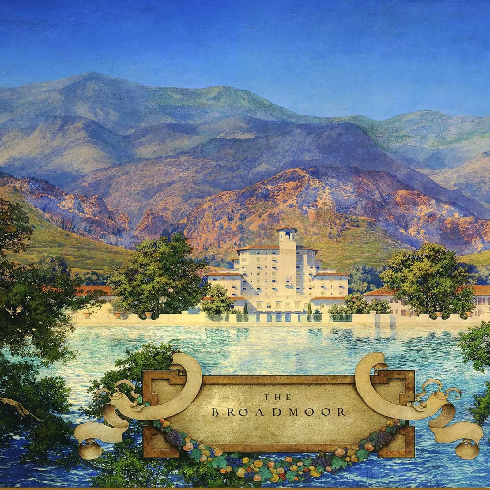 Rockmount Limited-Edition The Broadmoor Silk Scarf By Maxfield Parrish Flash Sale