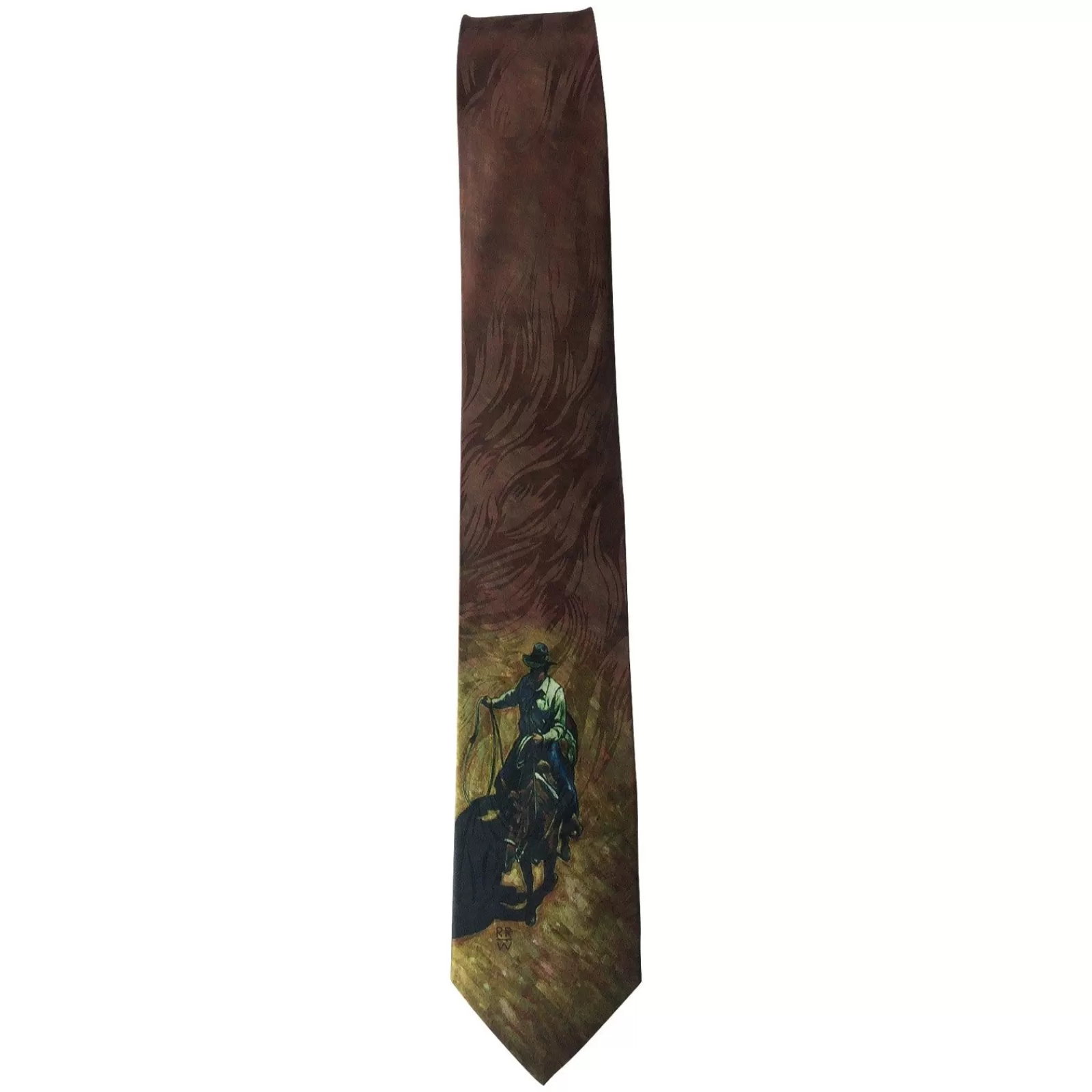 Rockmount Limited-Edition The Cowhand Silk Tie By Howard Post Best Sale