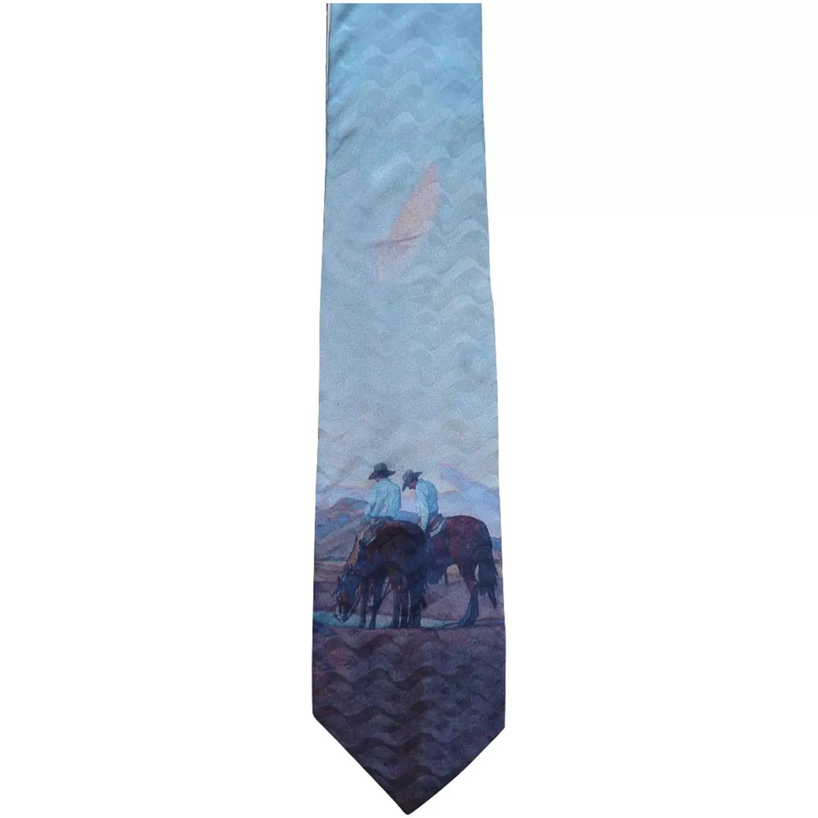 Rockmount Limited-Edition The Waterhole Silk Tie By Howard Post Cheap