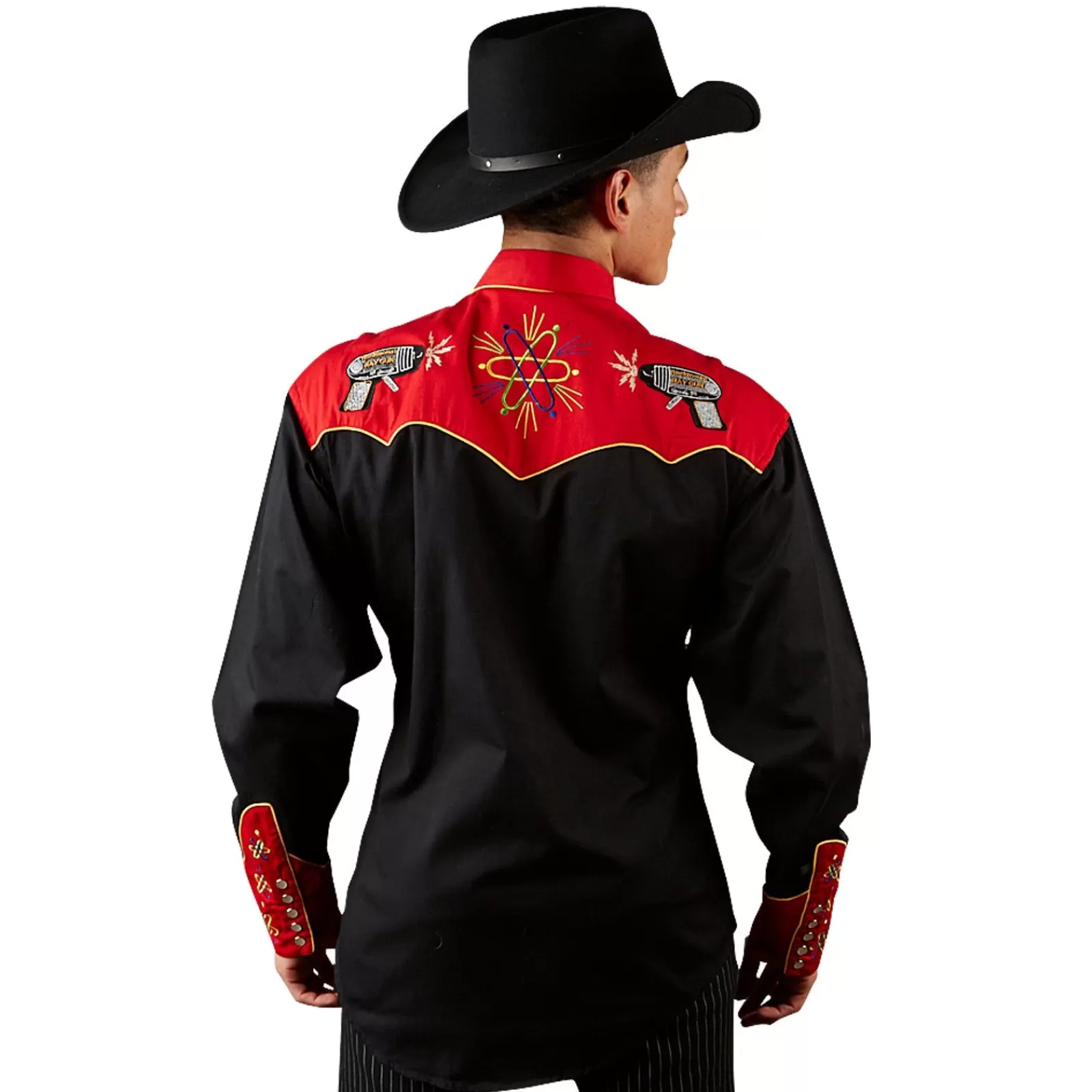 Rockmount Men'S 2-Tone Atomic Cowboy Embroidered Western Shirt Online