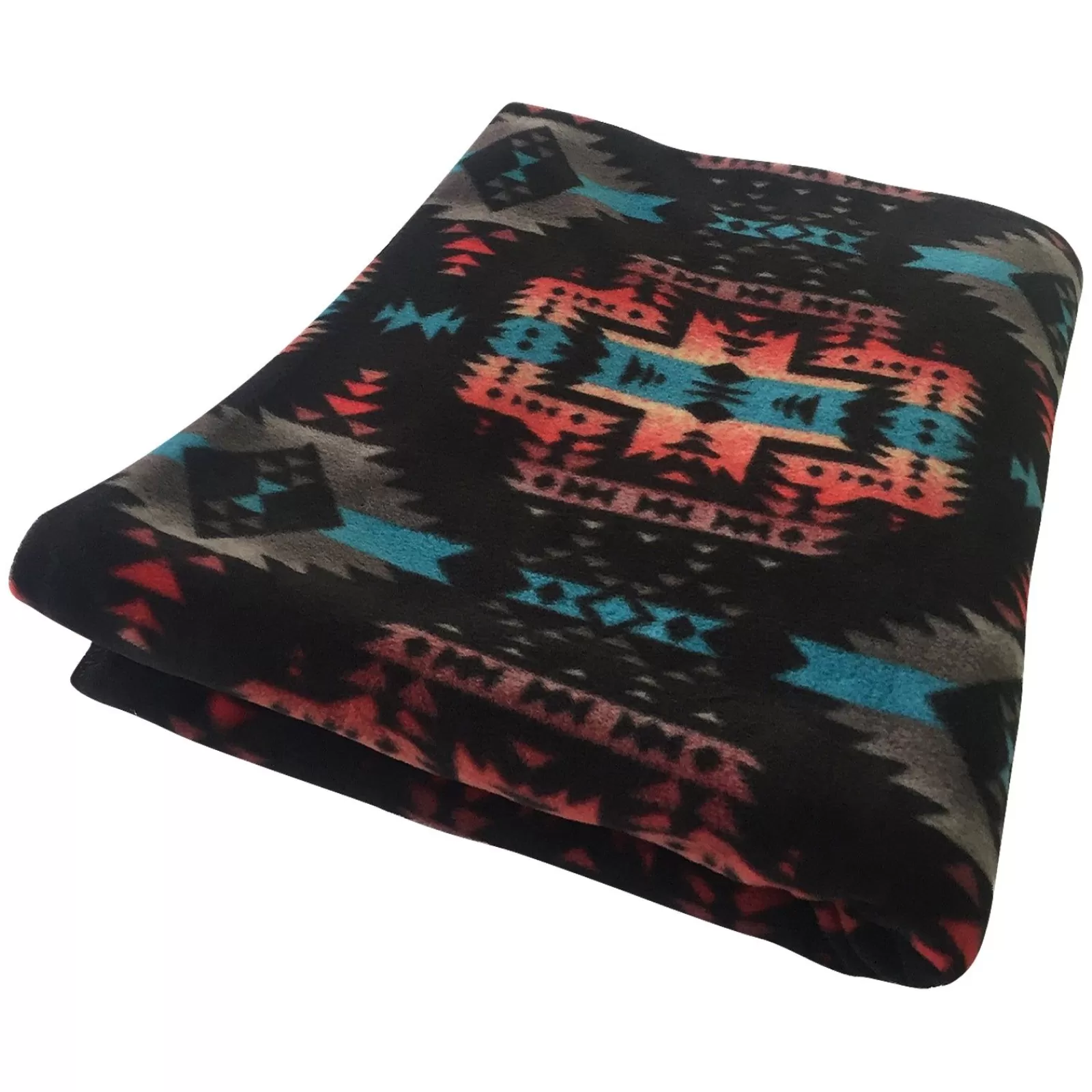 Rockmount Native Pattern Fleece Western Blanket Store