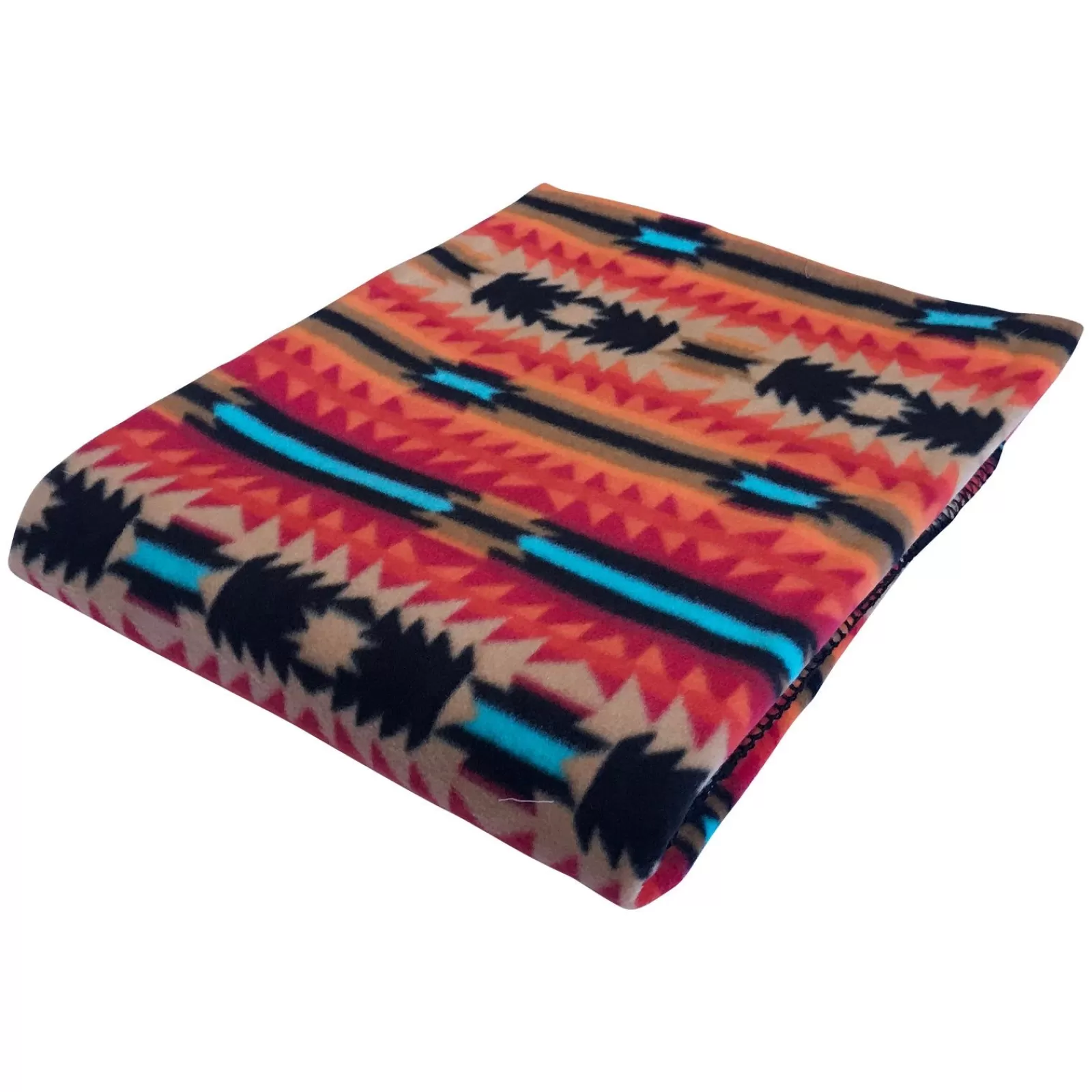 Rockmount Native Pattern Fleece Western Blanket Sale