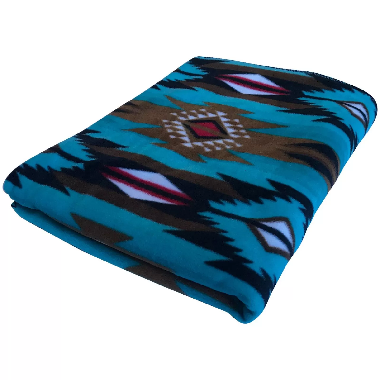 Rockmount Native Pattern Fleece Western Blanket Flash Sale