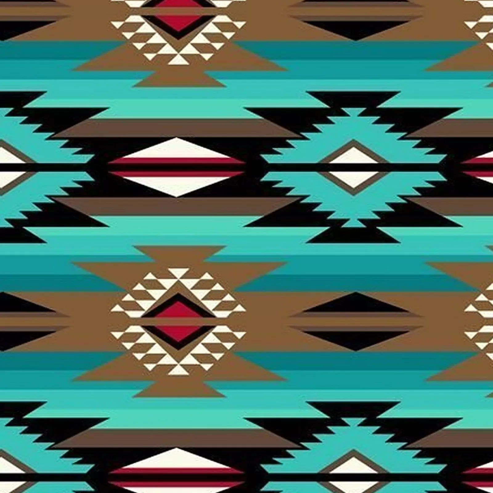 Rockmount Native Pattern Fleece Western Blanket Flash Sale