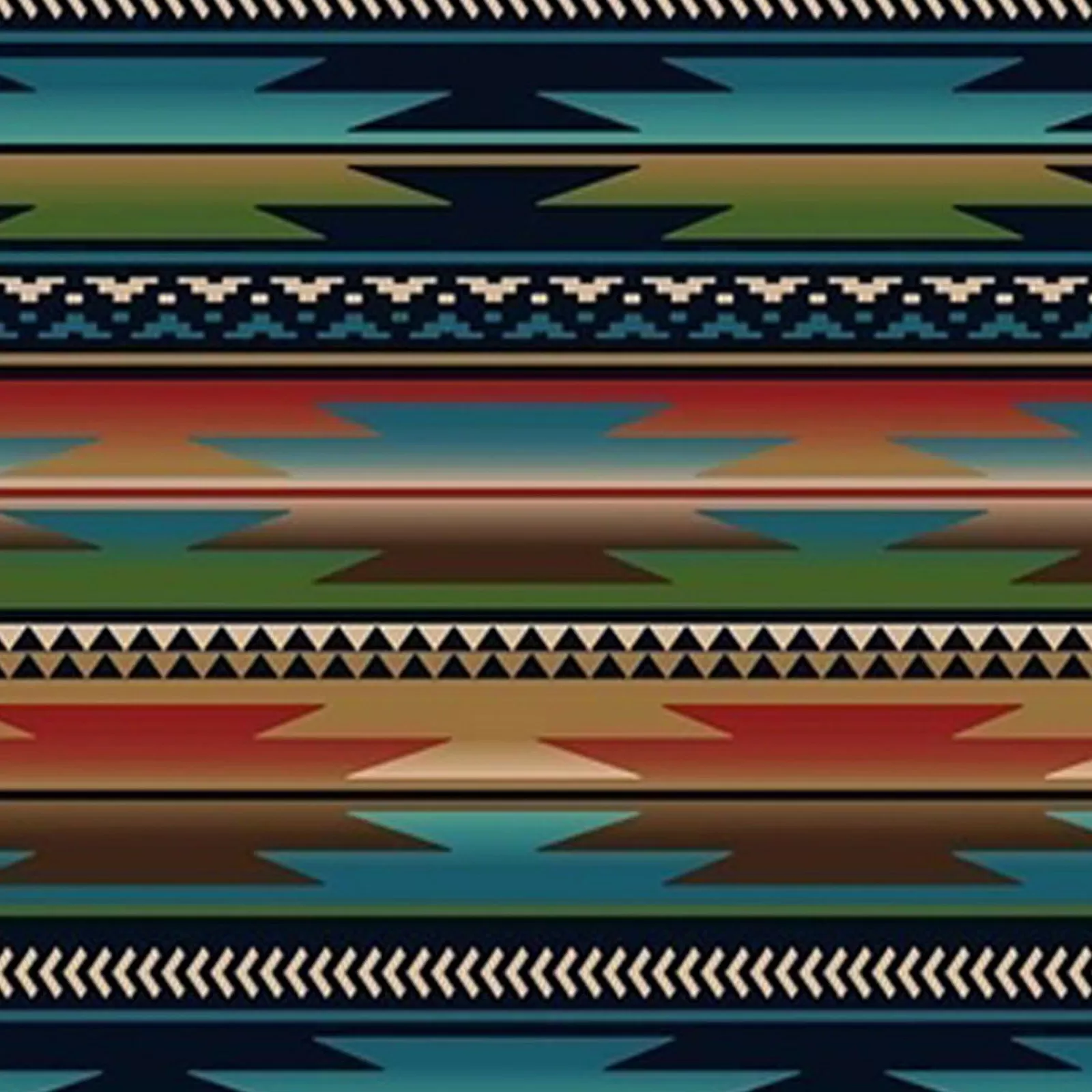 Rockmount Native Serape Pattern Fleece Western Blanket Online