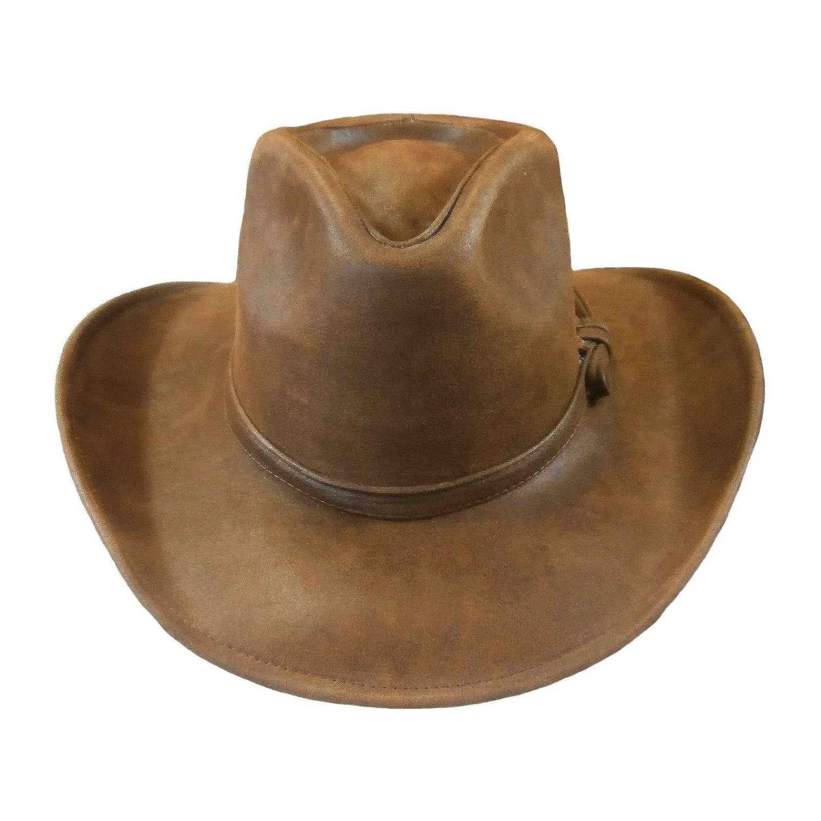 Rockmount Nubuck Lt. Brown Suede Leather Western Cowboy Hat Cheap