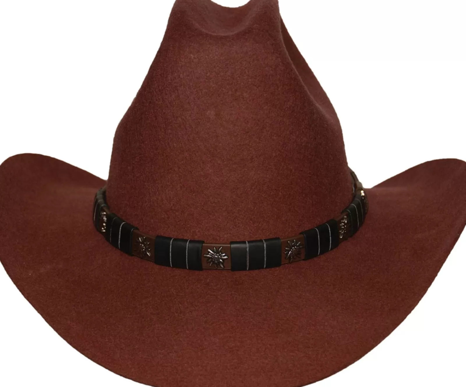 Rockmount Rust Wool Felt Cattleman Western Cowboy Hat Discount