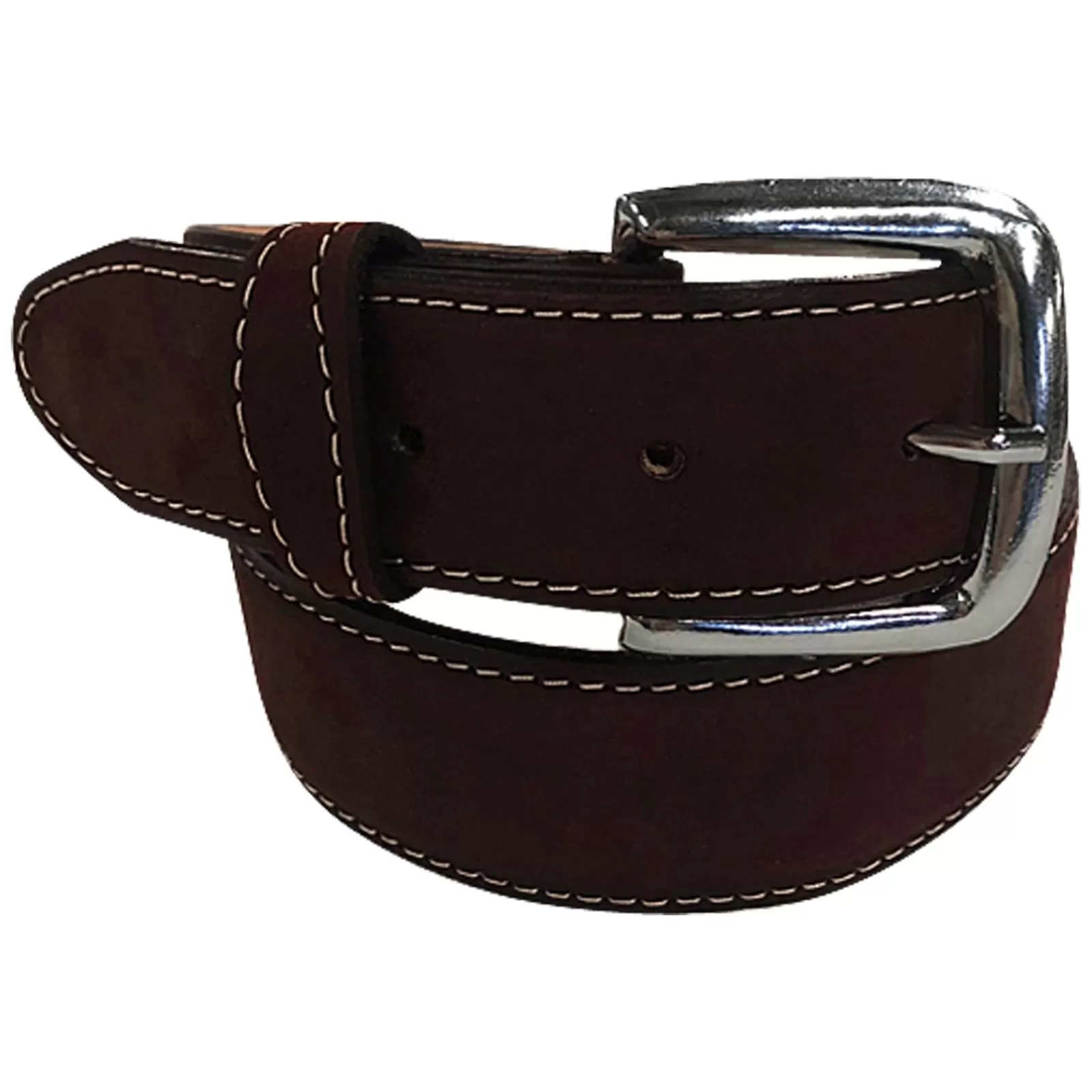 Rockmount Sanded Nubuck Full Grain Genuine Leather Western Belt In Brown Sale