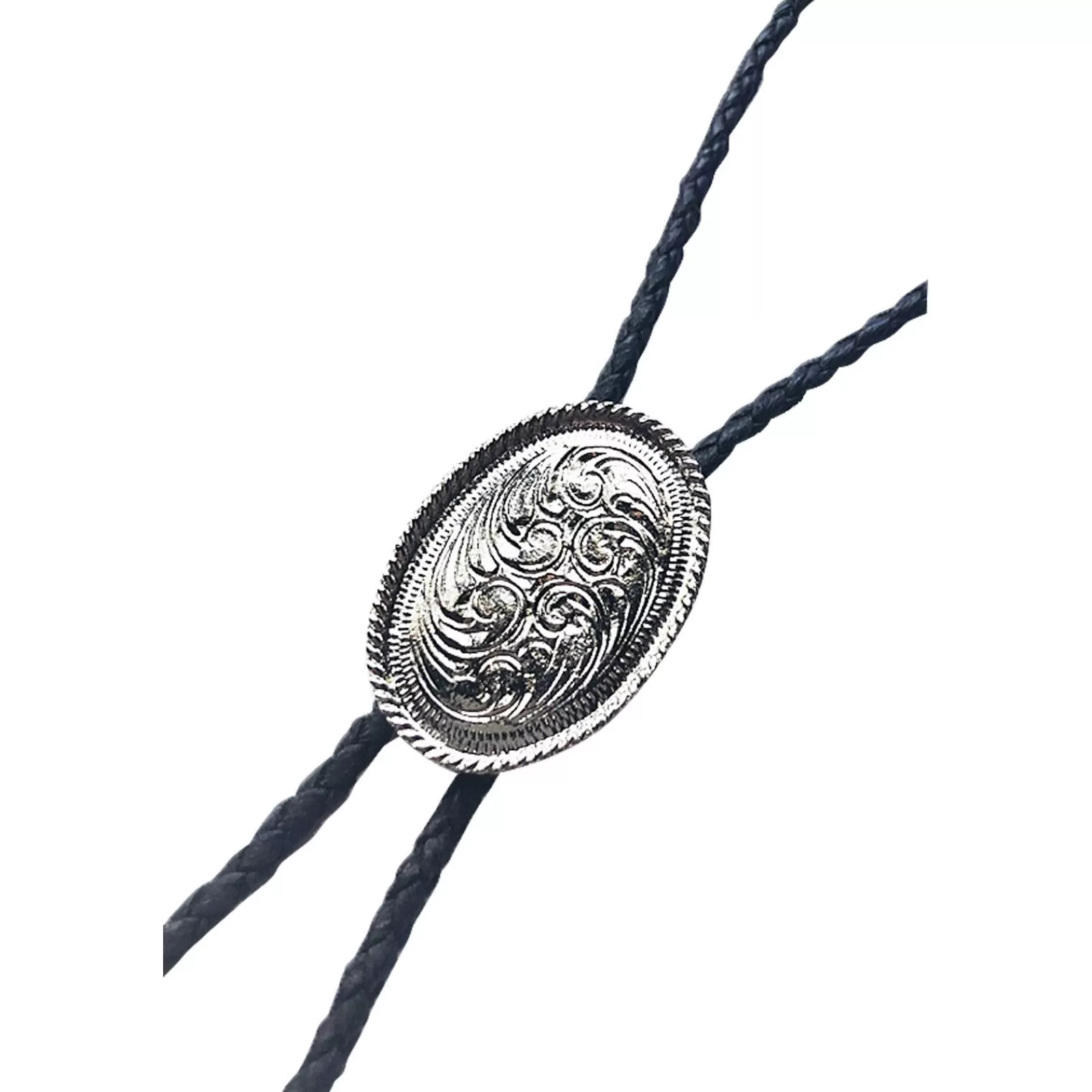 Rockmount Silver Concho Western Bolo Tie Flash Sale