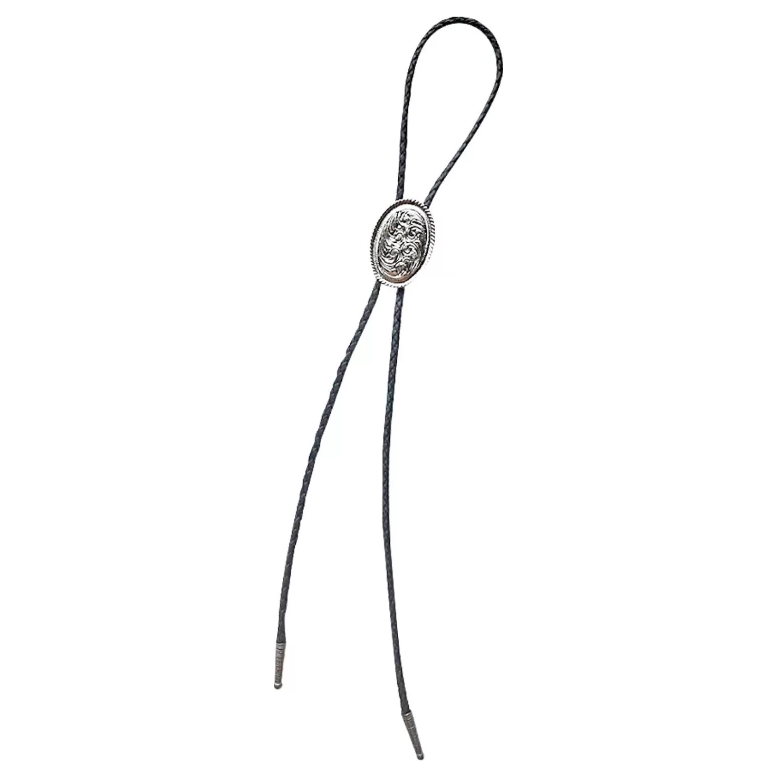 Rockmount Silver Concho Western Bolo Tie Flash Sale