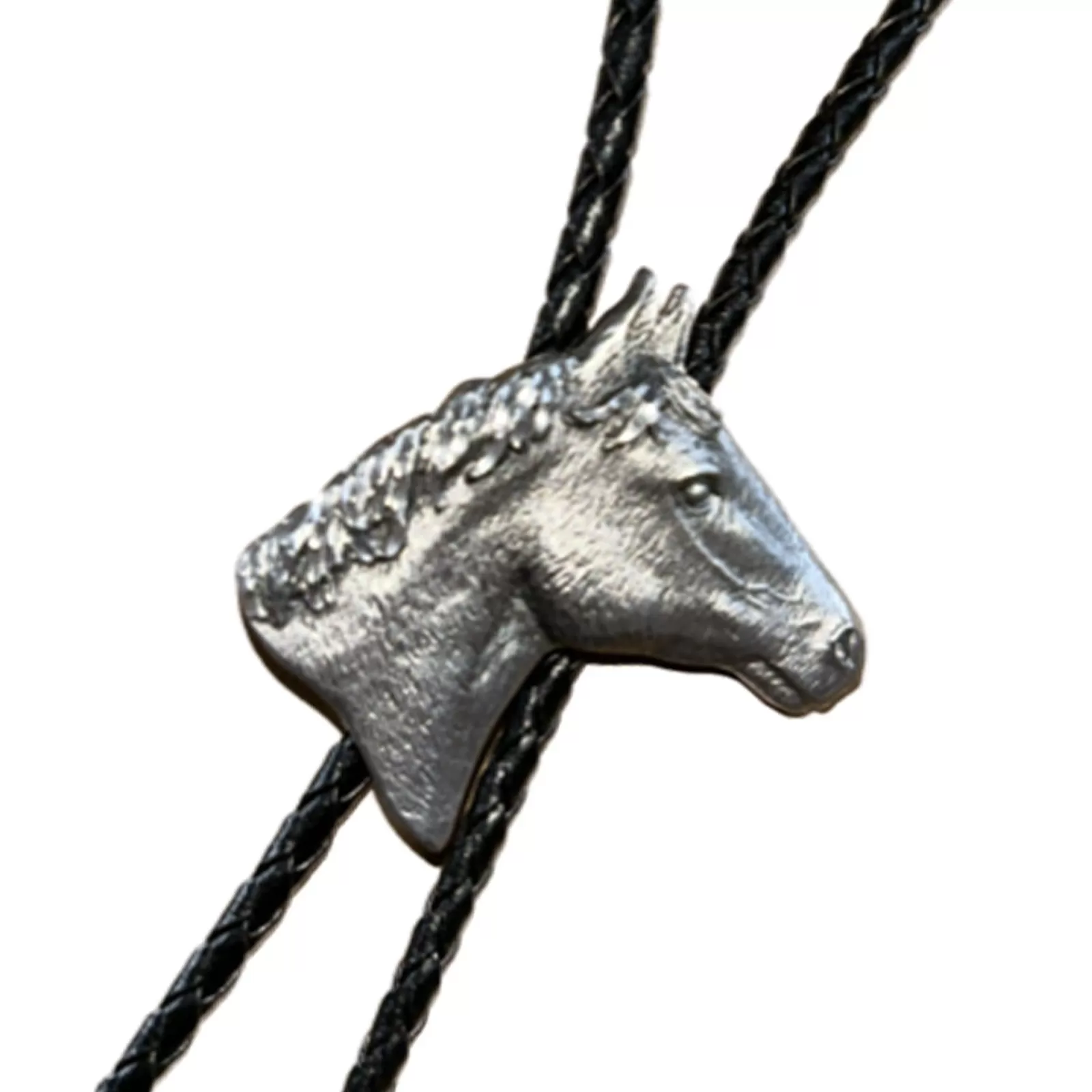 Rockmount Silver Horsehead Western Bolo Tie Cheap