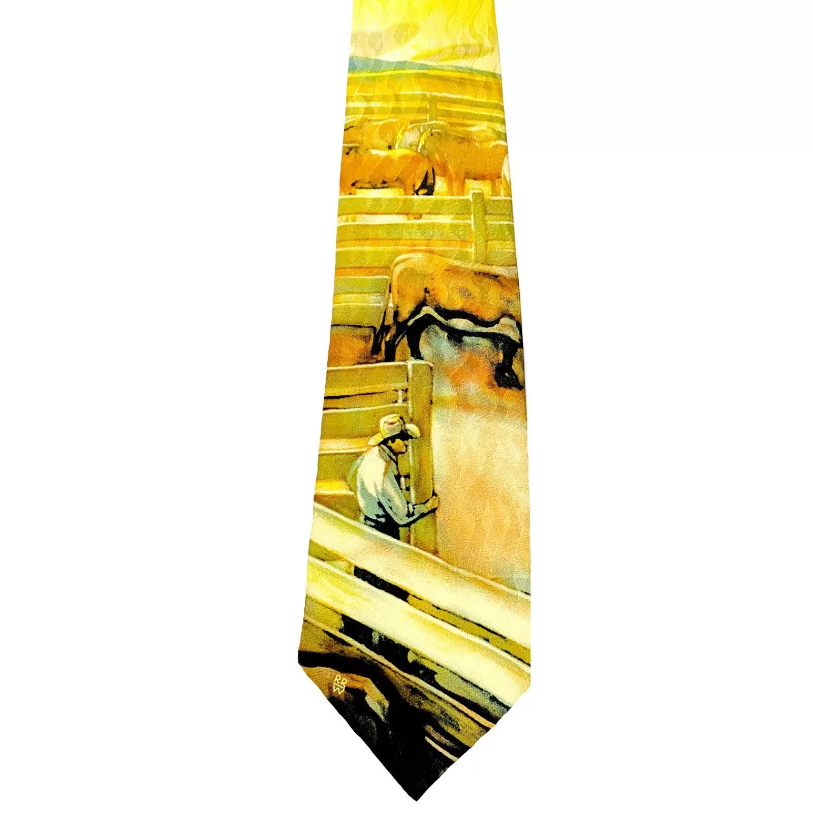 Rockmount Sorting The Stock Western Silk Tie Online