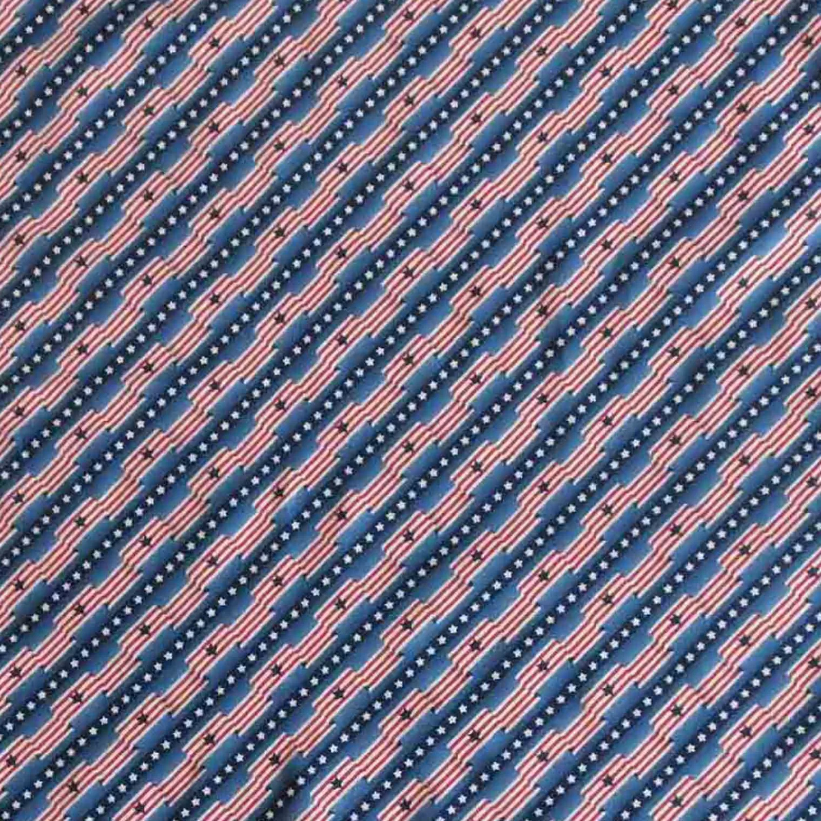 Rockmount Stars & Stripes Forever Western Cotton Bandana In Blue Best Sale