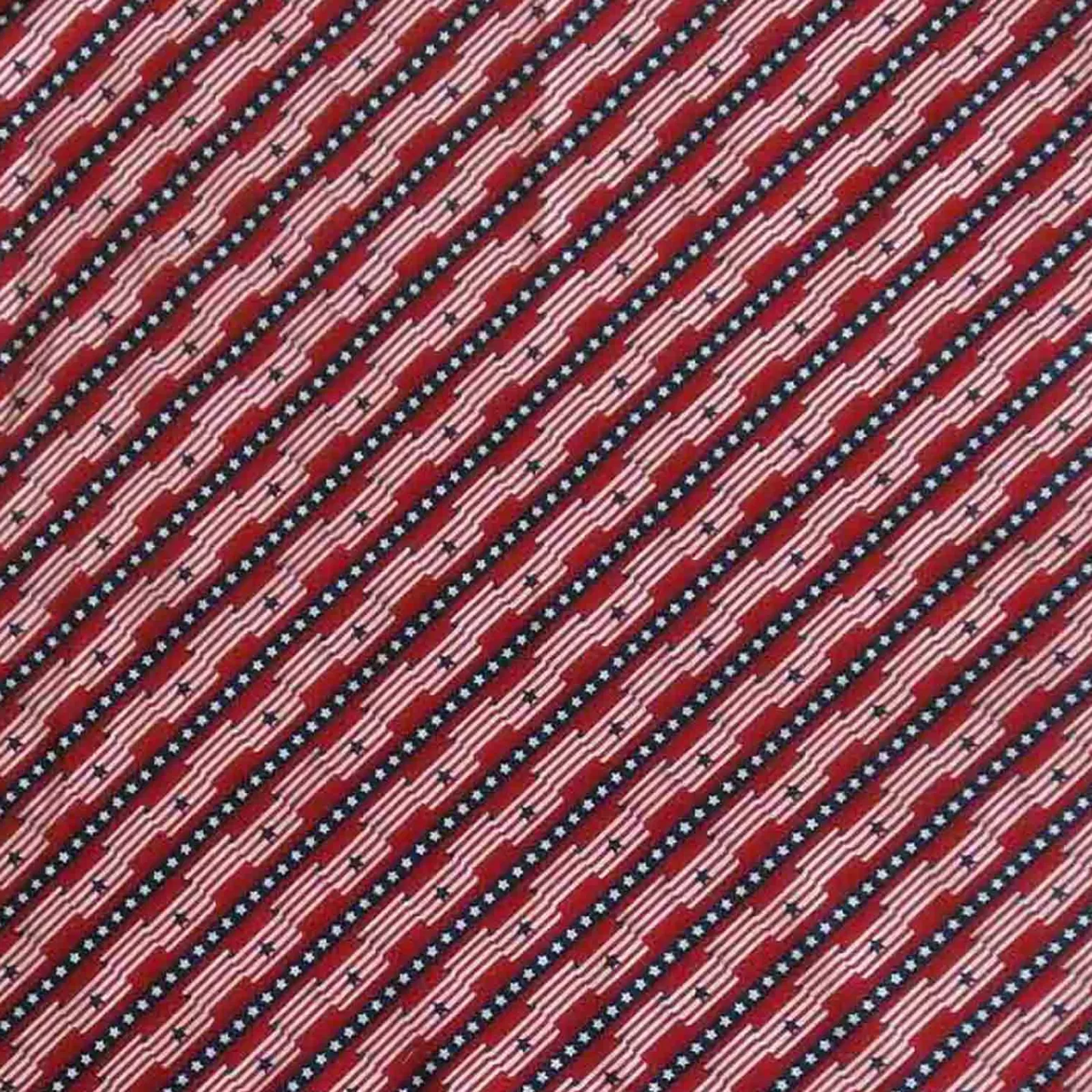 Rockmount Stars & Stripes Forever Western Cotton Bandana In Red Flash Sale