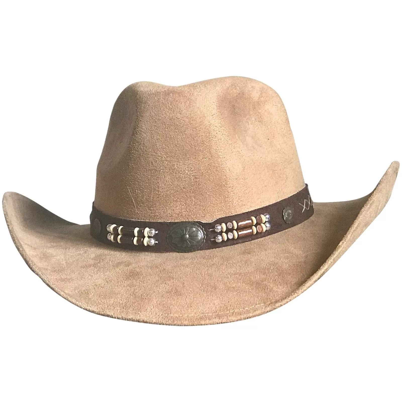 Rockmount Suede Canyon Western Cowboy Hat In Beige Discount