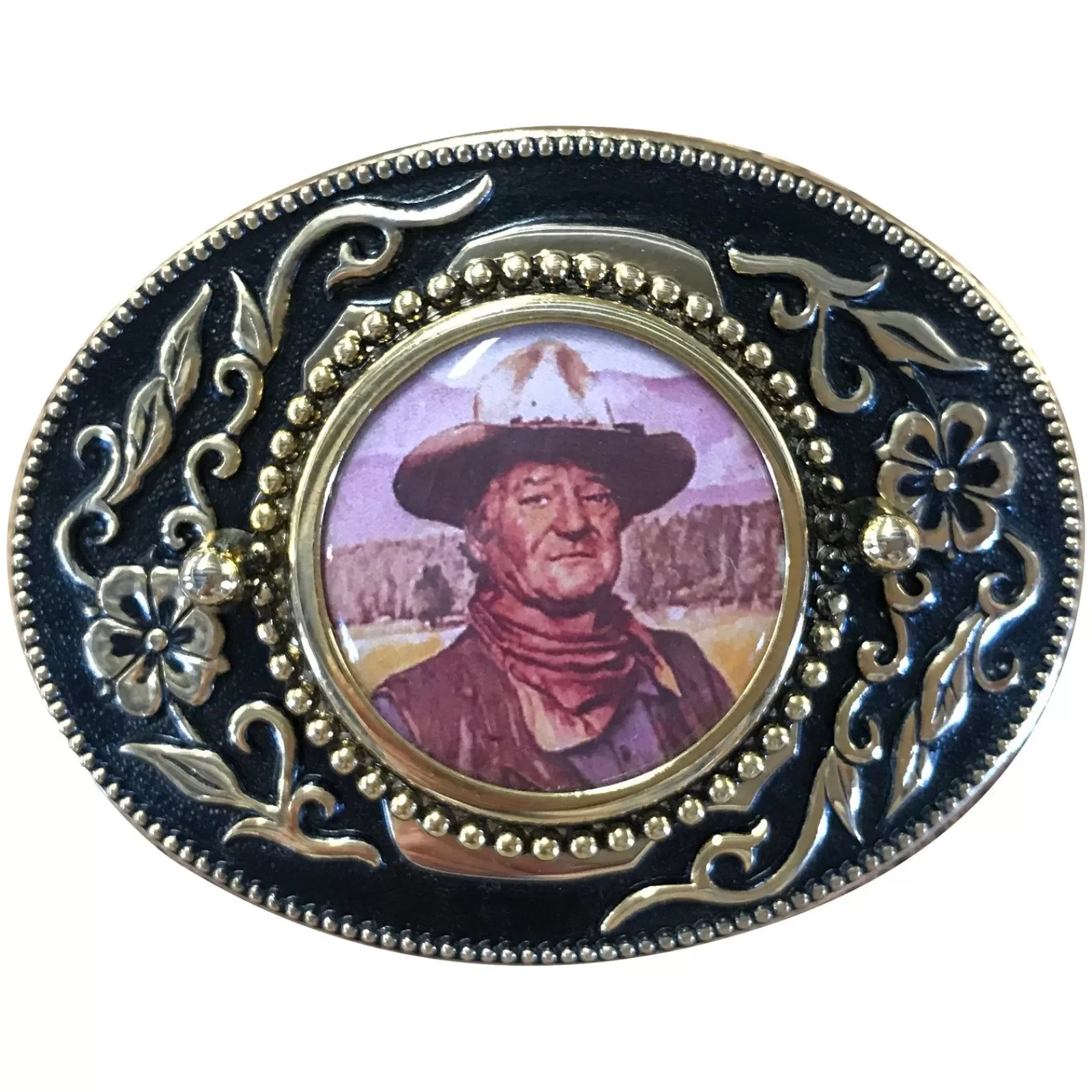 Rockmount The Duke John Wayne Western Belt Buckle Hot