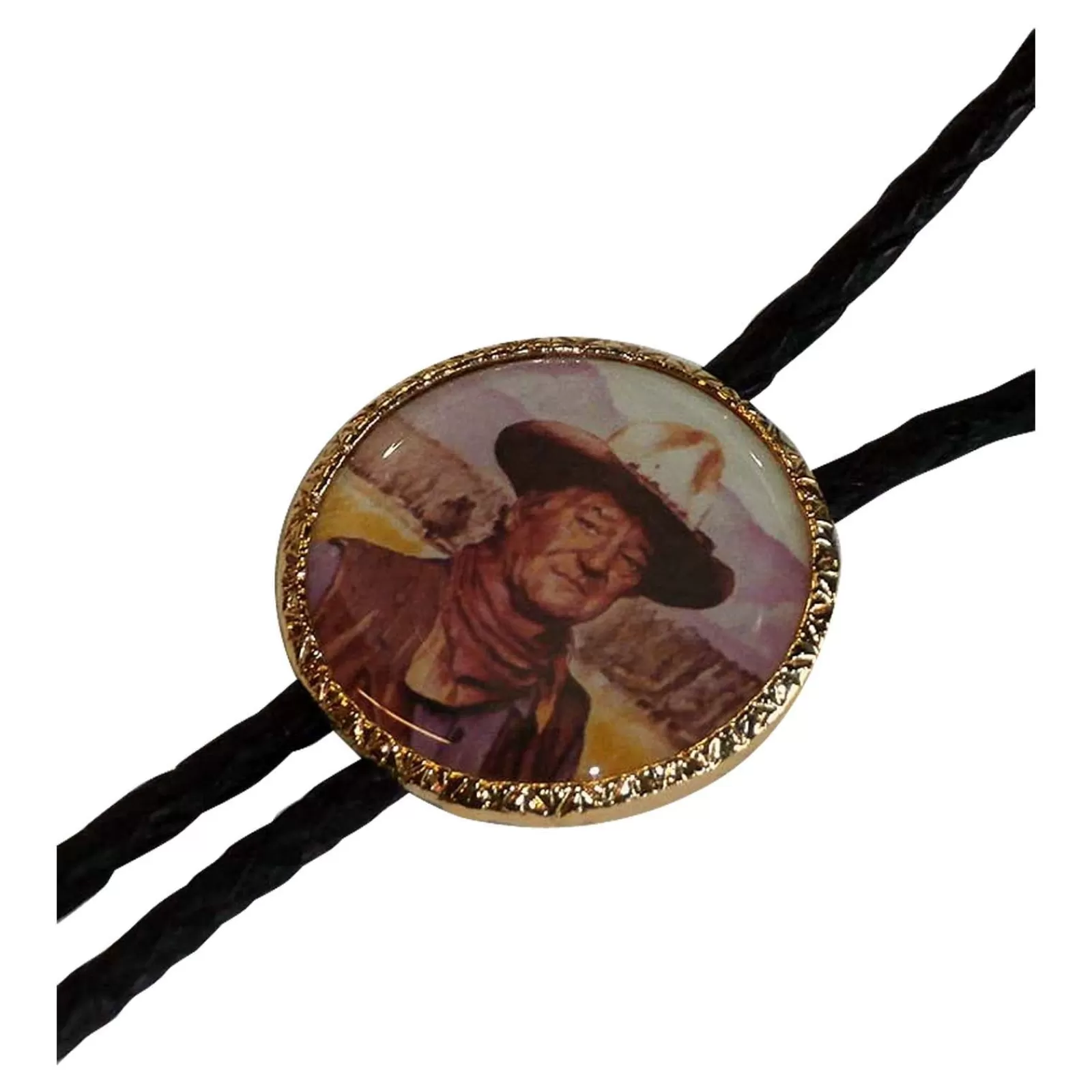 Rockmount The Duke John Wayne Western Bolo Tie New