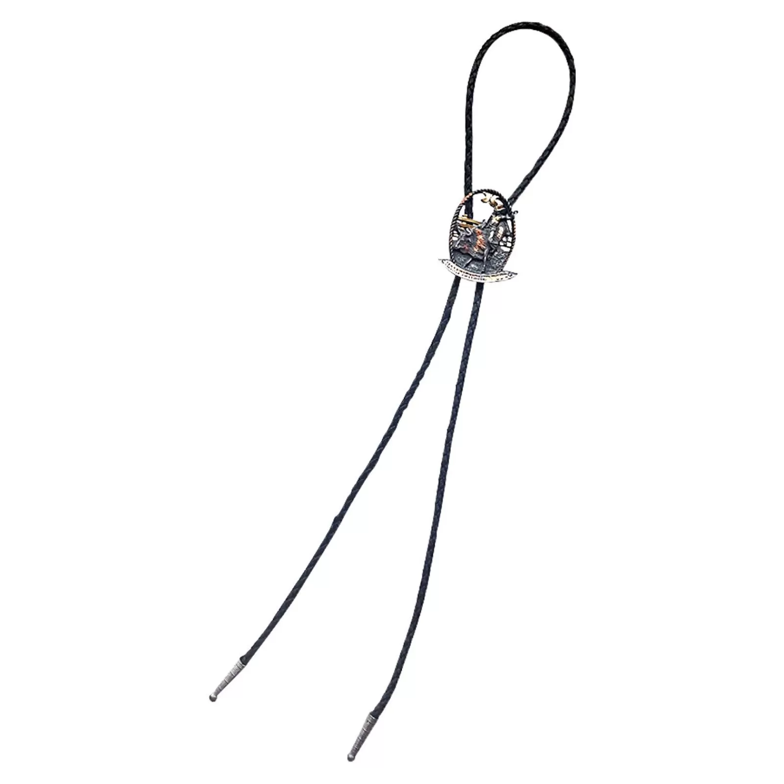 Rockmount Tri-Color Professional Bullrider Western Bolo Tie Hot
