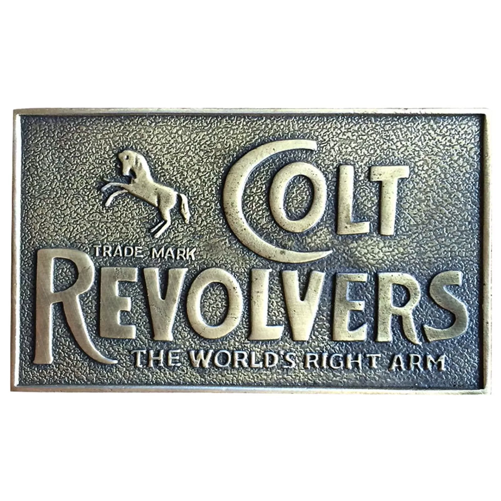 Rockmount Vintage Colt Revolvers Brass Western Belt Buckle Online