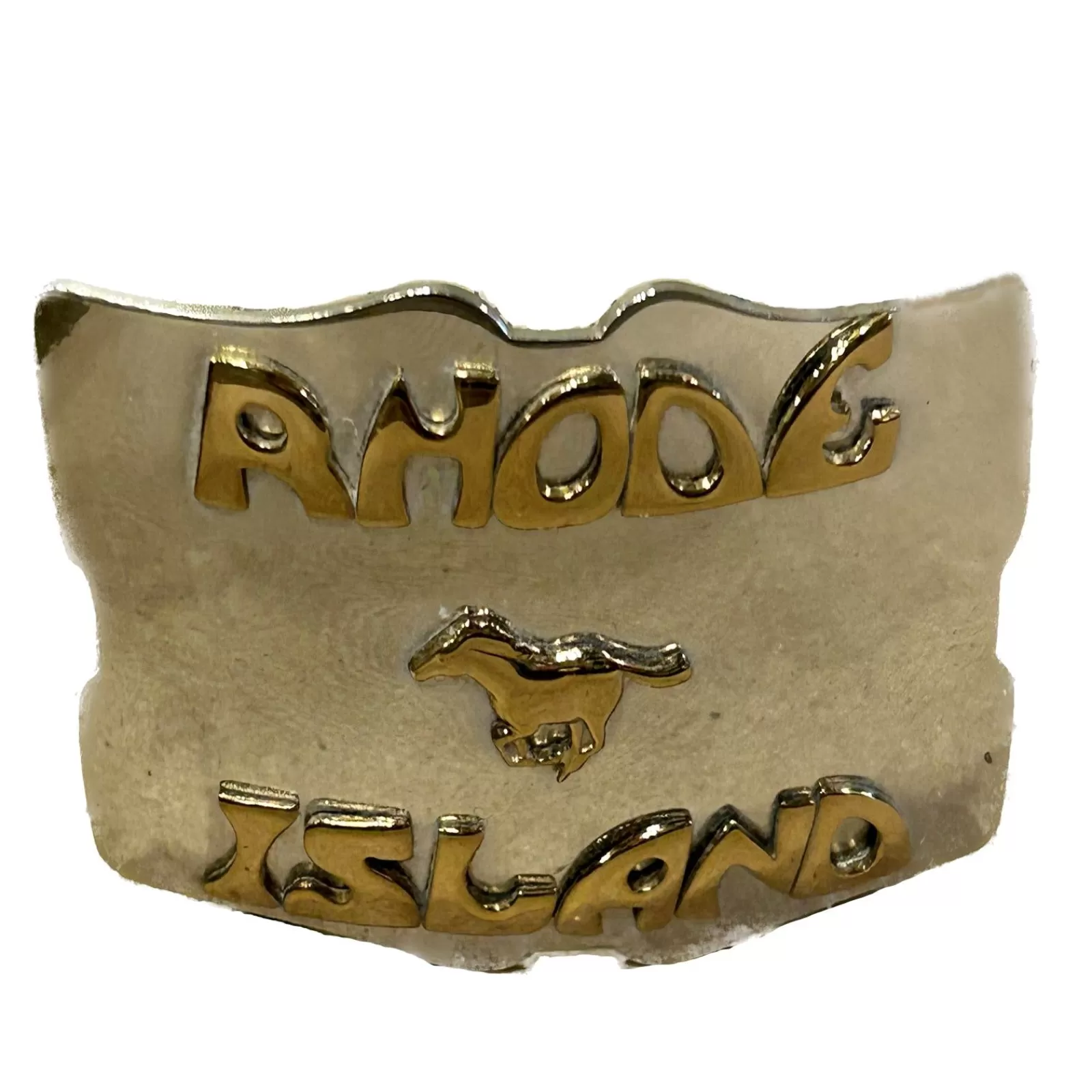 Rockmount Vintage Rhode Island State Buckle Flash Sale